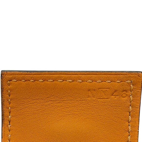 Hermes 2010 Brown / Gold Collier de Chein Leather Bracelet - Picture 5 of 5